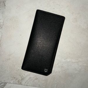 AUTHENTIC MCM BRIC LONG BIFOLD WALLET